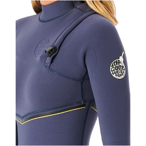 2023 Rip Curl Womens E-Bomb LTD 3/2mm Zip Free Wetsuit WSMYTG - Slate